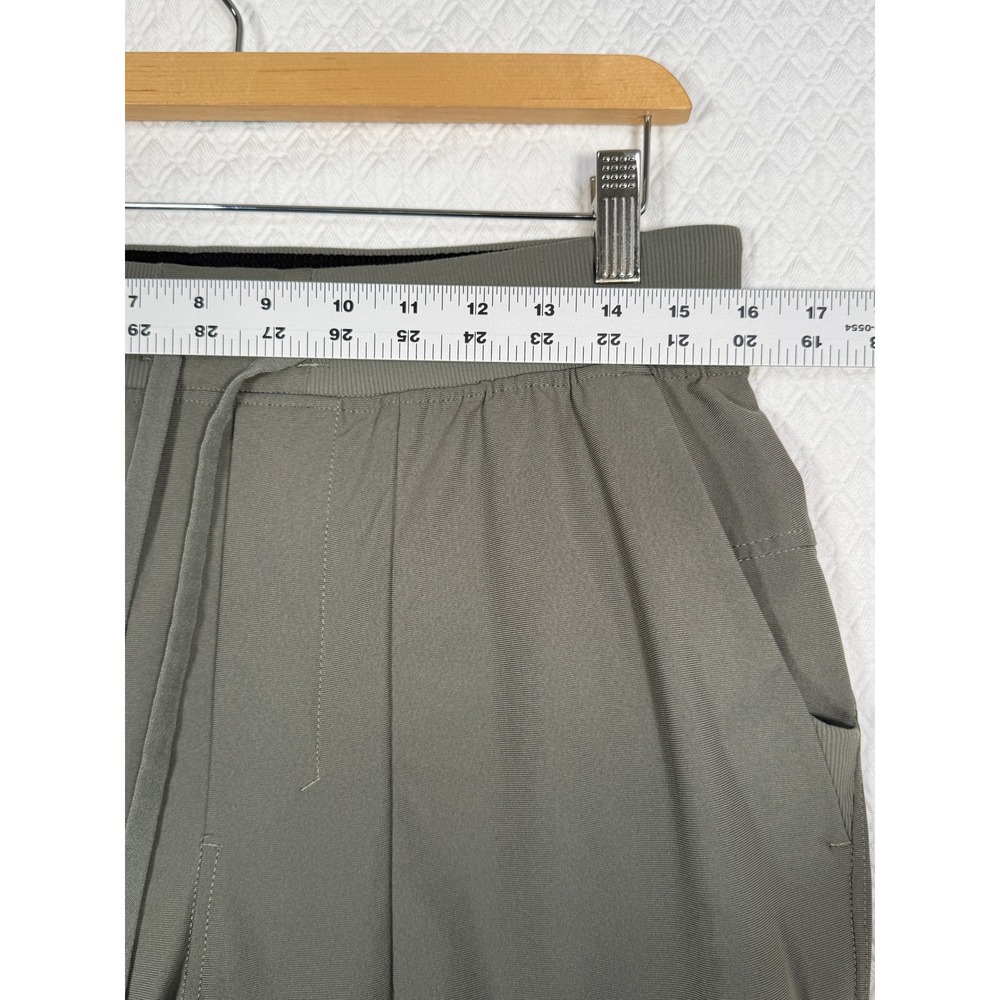 Lululemon ABC workout Jogger Mens L Olive Green Warpstreme Pants LM5AOJS - Picture 4 of 8